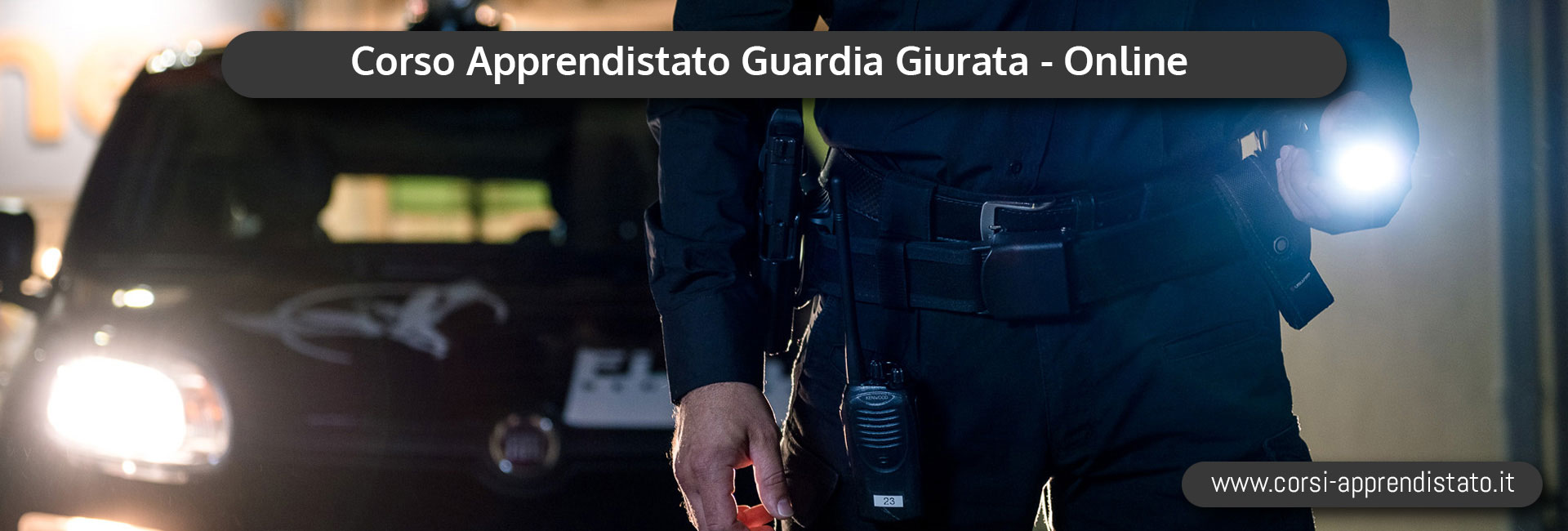 Corso di Apprendistato Guardia Giurata